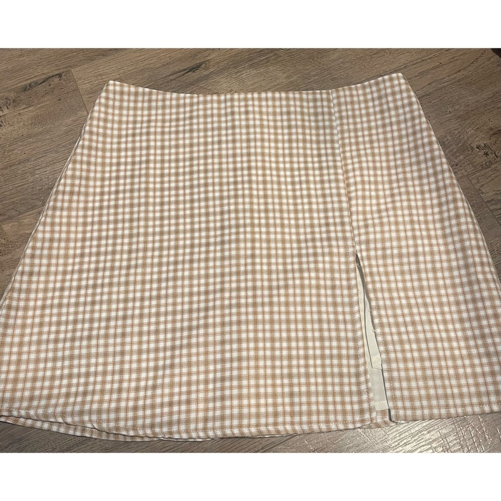 Plaid Skirt